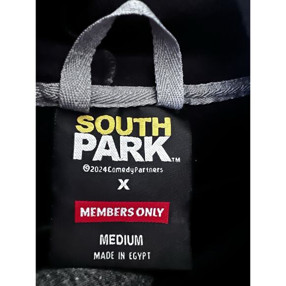 South Park TV Comedy Central Mens Gray Graphic Pullover Hoodie Sweatshirt Medium - Picture 7 of 9